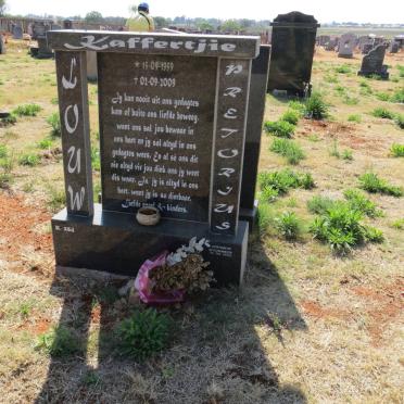 PRETORIUS Louw 1959-2009