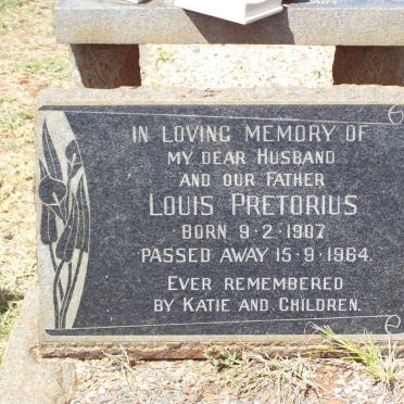 PRETORIUS Louis 1907-1964