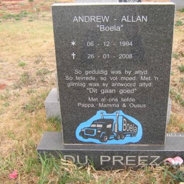 PREEZ Andrew-Allan, du 1944-2008