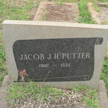 PUTTER Jacob J.H. 1900-1935