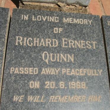 QUINN Richard Ernest -1968