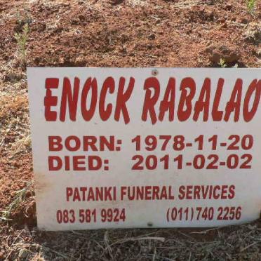 RABALAO Enock 1978-2011