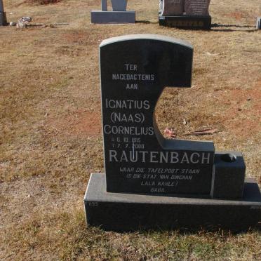 RAUTENBACH Ignatius Cornelius 1915-2000