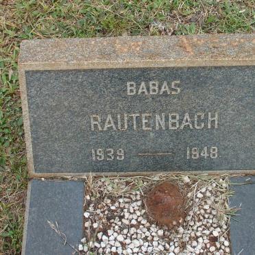 RAUTENBACH Babas 1939-1948