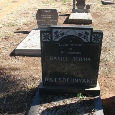 RATSOEUNYANE Daniel Badiba 1909-1971