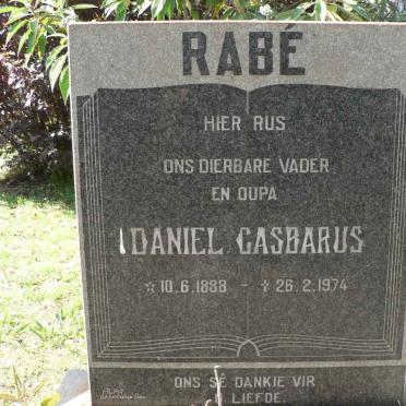 RABE Daniel Casparus 1888-1974