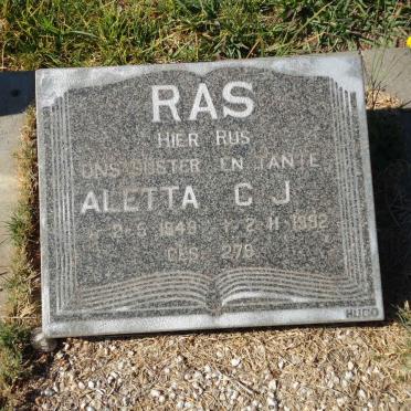 RAS Aletta C.J. 1949-1992
