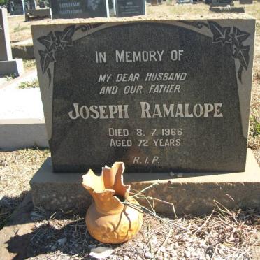 RAMALOPE Joseph -1966