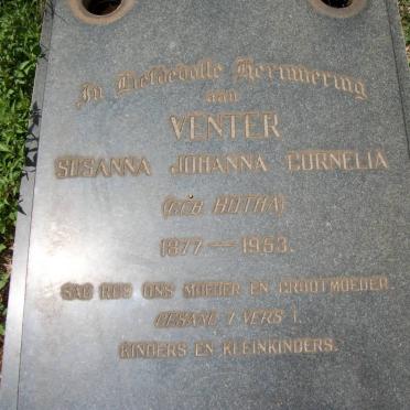 RAS Ella Catharina nee VENTER 1913-1974 :: VENTER Susanna Johanna Cornelia nee BOTHA 1877-1953 
