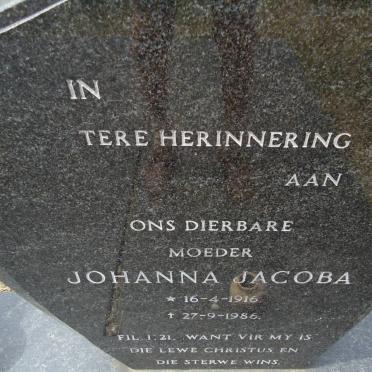 RAUTENBACH Abraham Leopold 1914-1980 &amp; Johanna Jacoba 1916-1986