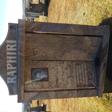 RAPHIRI Nobelunu Matilda 194?-2004
