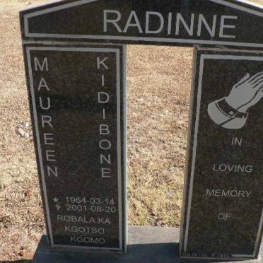 RADINNE Maureen Kidibone 1964-[2001