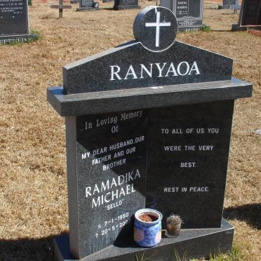 RANYAOY Ramadika Michael 1950-2007