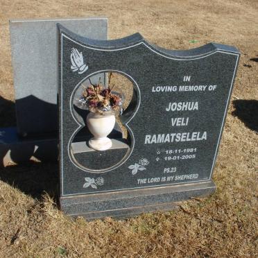 RAMATSELELA Joshua Veli 1981-2005