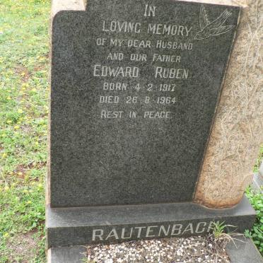 RAUTENBACH Edward Ruben 1917-1964