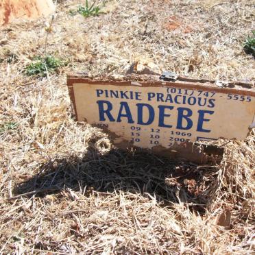 RADEBE Pinkie Pracious 1969-2007