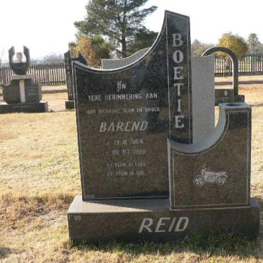 REID Barend 1964-1996