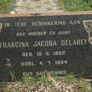 REY Francina Jacoba, de la 1892-1964