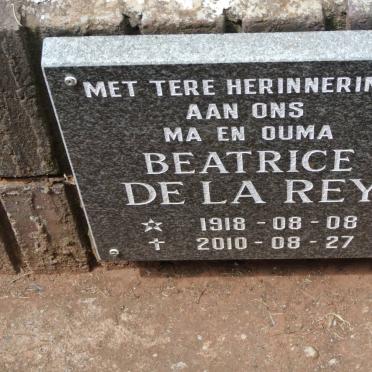 REY Beatrice, de la 1918-2010