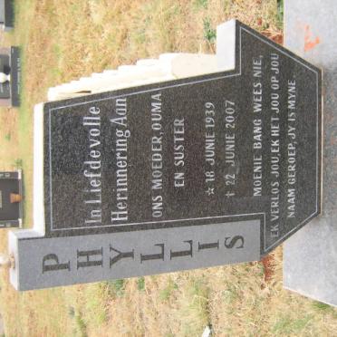 RINKE Phyllis 1939-2007