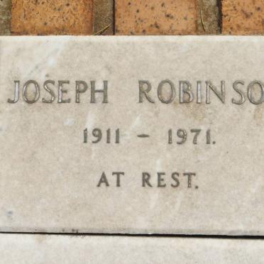 ROBINSON Joseph 1911-1971