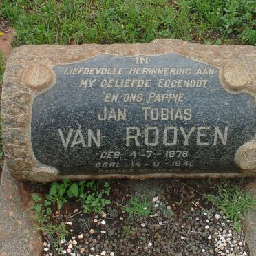 ROOYEN Jan Tobias, van 1876-194?