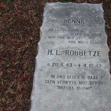ROBBETZE H.L. 1943-1943