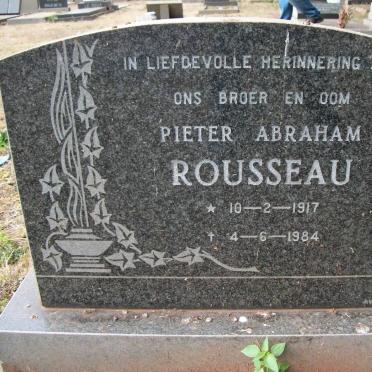 ROUSSEAU Pieter Abraham 1917-1984