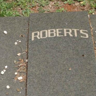 ROBERTS Joseph 1914-1965 &amp; Anna 1911-1980 
