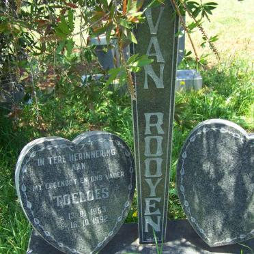 ROOYEN Toeloes, van 1953-1992