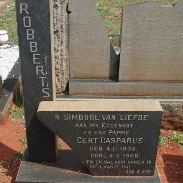 ROBBERTS Gert Casparus 1935-1968