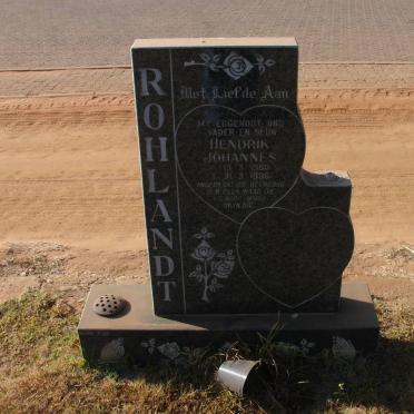 ROHLANDT Hendrik Johannes 1960-1996