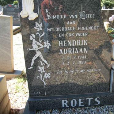 ROETS Hendrik Adriaan 1941-1983