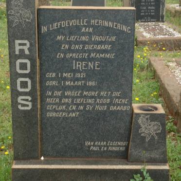 ROOS Irene 1921-1961