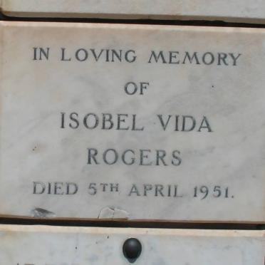 ROGERS Isobel Vida -1951
