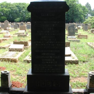 ROETS Johannes Petrus Jacobus 1882-1938 &amp; Elizabeth Margaretha Sophia 1891-1986