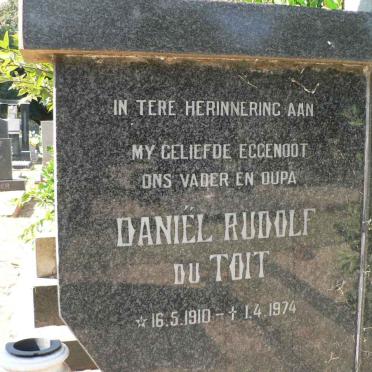 ROBBERTS Daniel Rudolf du Toit 1910-1974