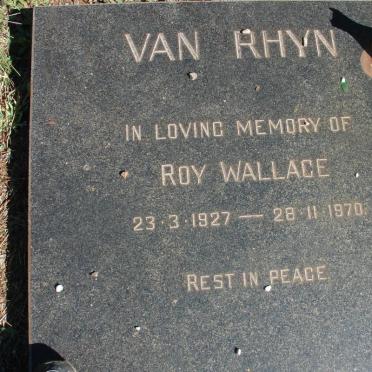 RHYN Roy Wallace, van 1927-1970
