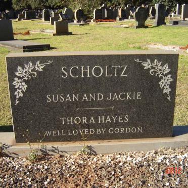 SCHOLTZ Jackie &amp; Susan :: SCHOLTZ Thora HAYES
