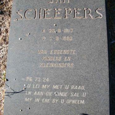 SCHEEPERS Jan 1917-1983