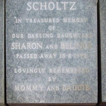 SCHOLTZ Sharon -1972 :: SCHOLTZ Belinda -1972