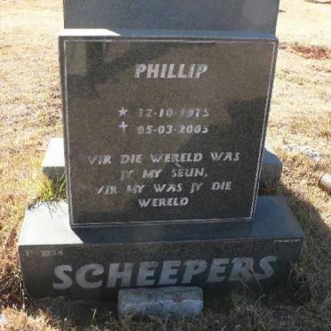 SCHEEPERS Phillip 1975-2005
