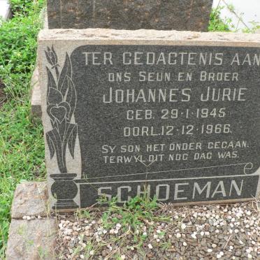 SCHOEMAN Johannes Jurie 1945-1966