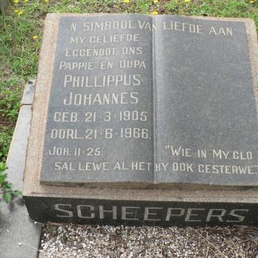 SCHEEPERS Phillippus Johannes 1905-1966