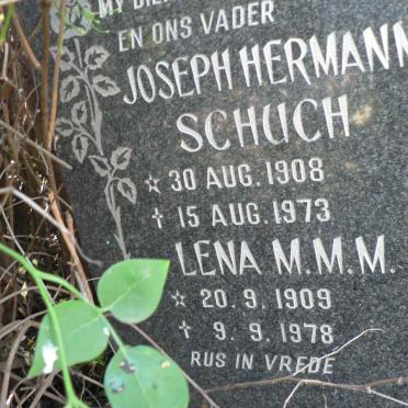 SCHUCH Joseph Hermann 1908-1973 &amp; Lena M.M.M. 1909-1978