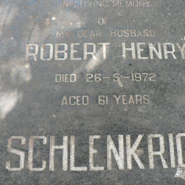 SCHLENKRICH Robert Henry -1972