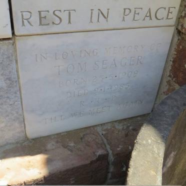 SEAGER Tom 1909-1985