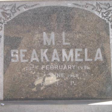 SEAKAMELA M.L. 1936-1968