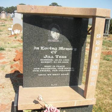 SEPTEMBER Jill Tess 1983-2009