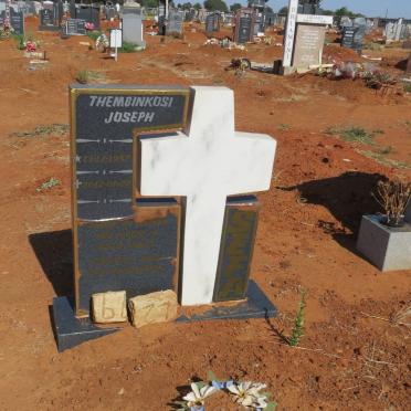 SEFA Thembinkosi Joseph 1957-2012